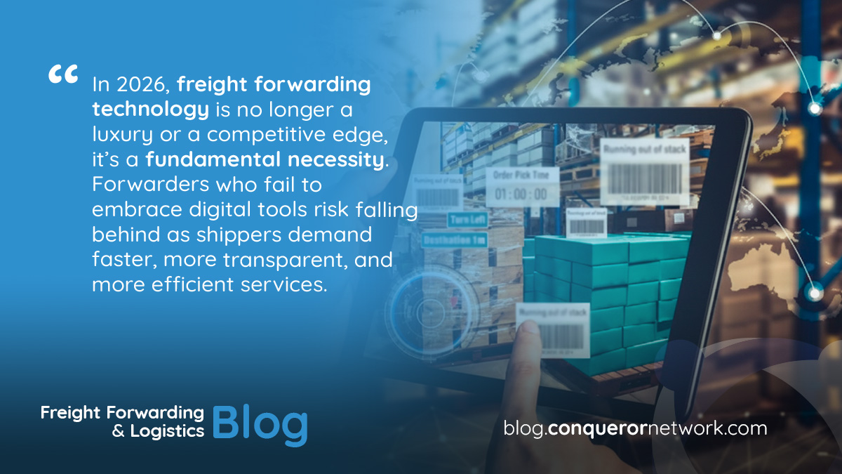 freight forwarding technology in 2026