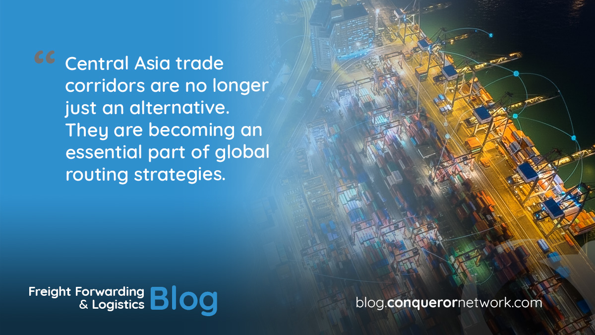 Central Asia Trade Corridors