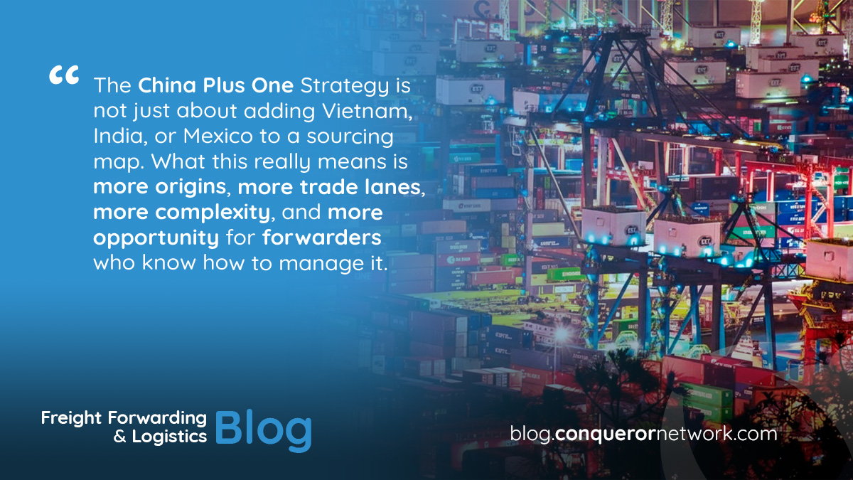 China Plus One Strategy