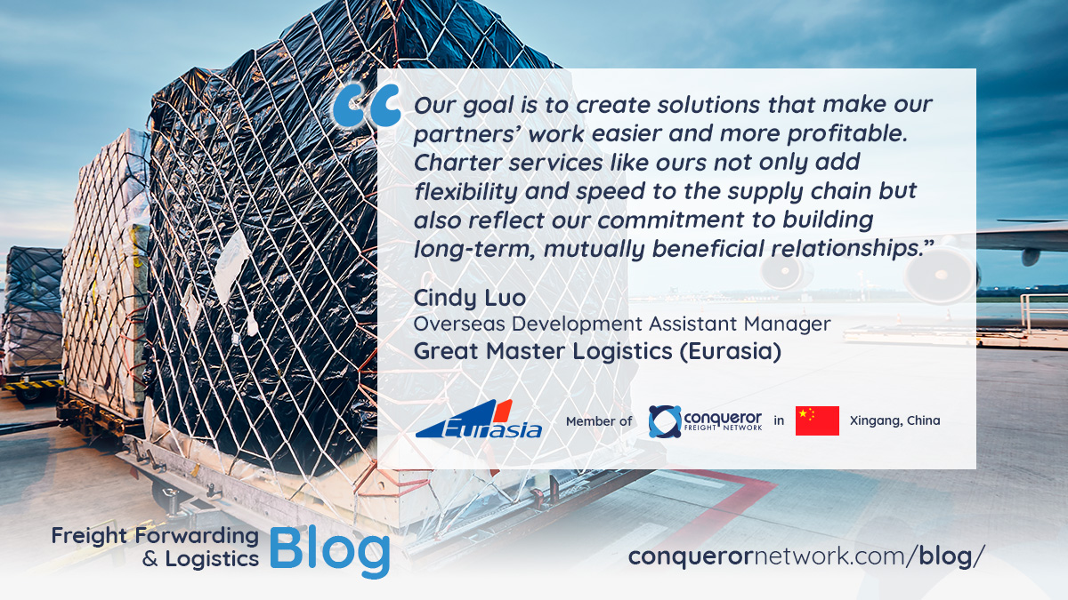 New air charter service by Great Masters Logistics