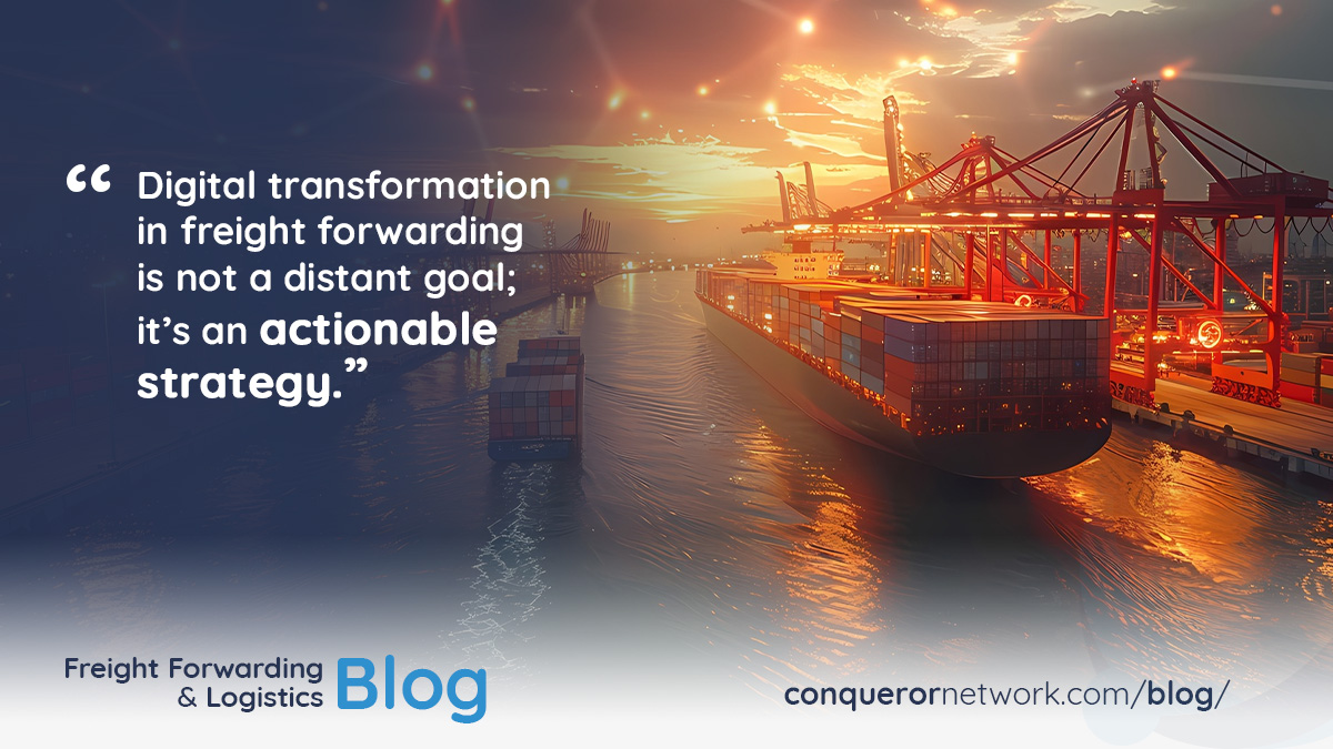 Digital transformation for freight forwarders