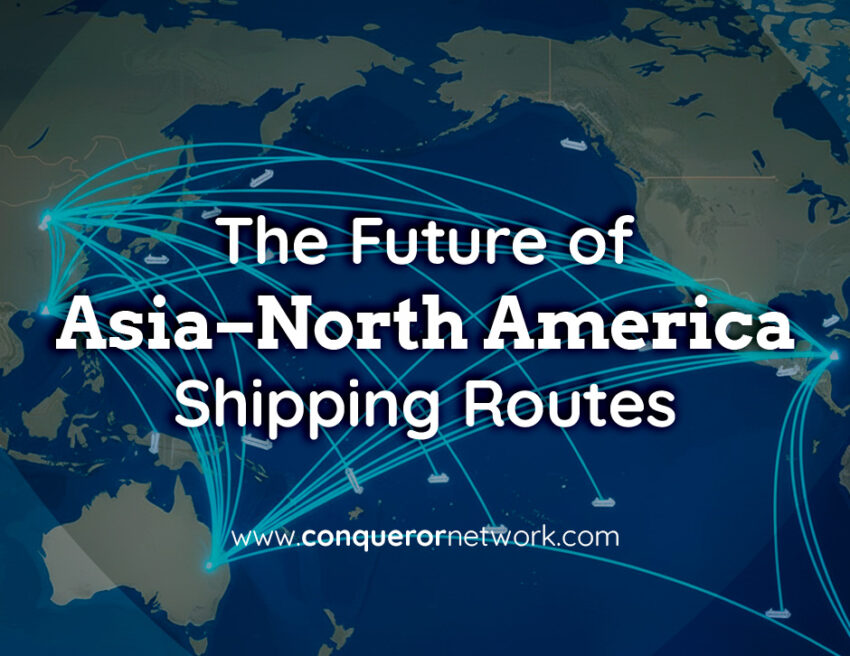 Asia–North America Shipping Routes
