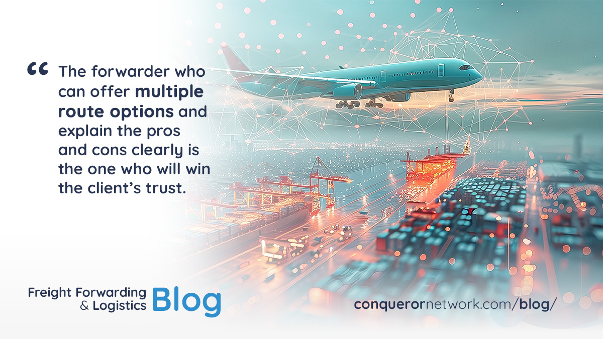 Asia–North America Shipping Routes