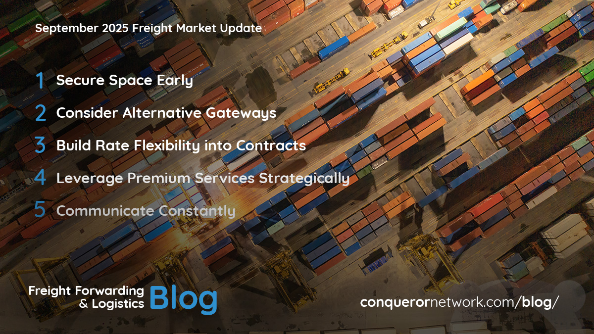 Freight rate market update
