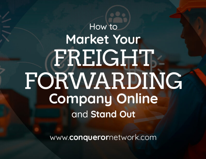 Online marketing strategies for logistics companies