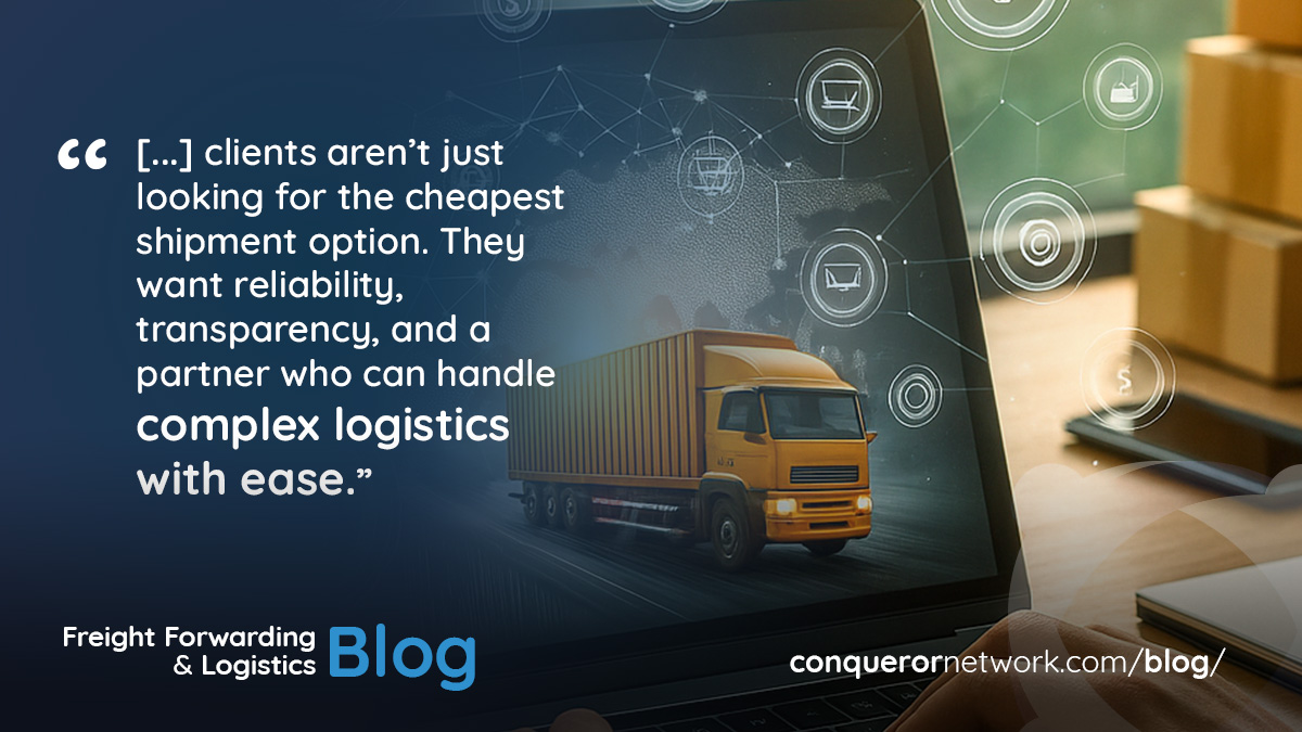 online marketing for freight forwarders