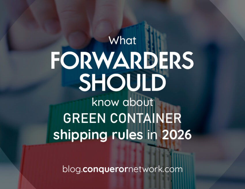 Green Container Shipping Rules 2026