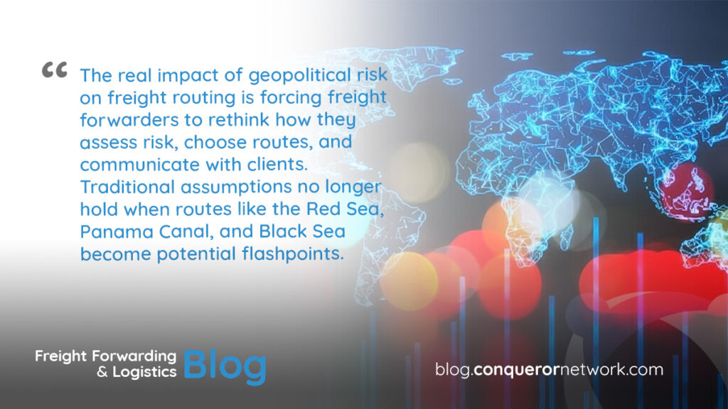 Logistical Risks Geopolitical Risks in Logistics: How They Impact Freight Routing